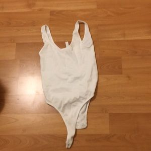 White leotard